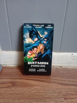 Batman Forever VHS 