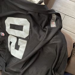 Vintage Raiders Jacket Size Small/Raiders Jersey Size Men’s 2xl