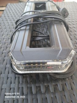 Amber And White Magnetic Security Removable Light