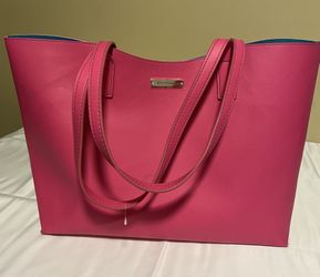 Juicy Couture Elizabeth Arden Bright Pink XLarge Tote Bag Purse 12X19X5