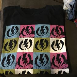 Black T-shirt Visual Evolution Electric