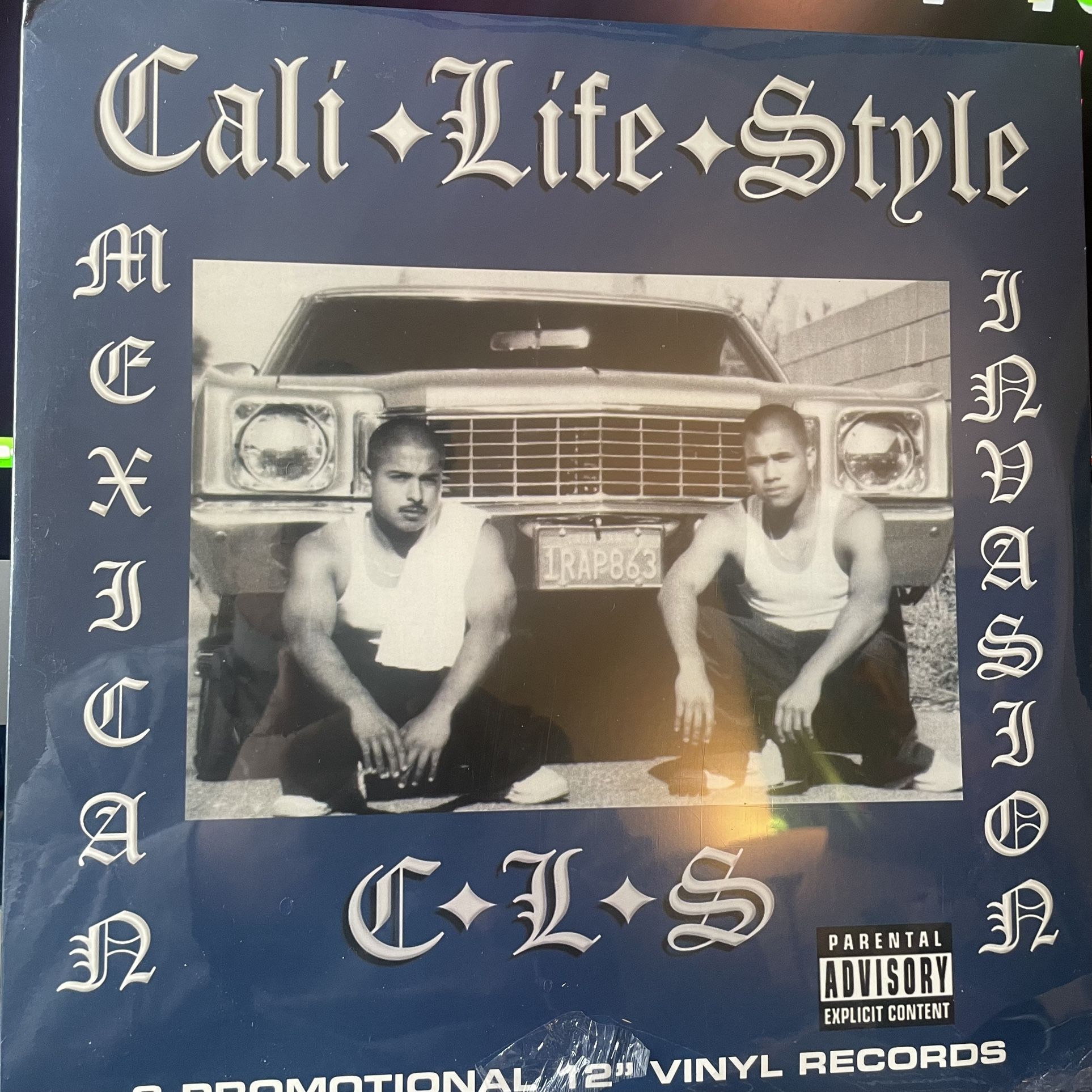 CALI LIFE STYLE MEXICAN INVASION vinyl Récord