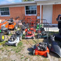 Ridings and Mowers  For Sale