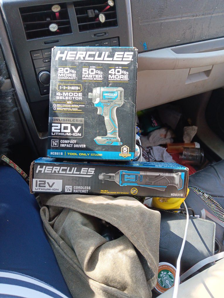 Brand new hercules tools