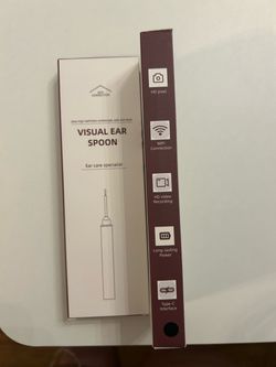 Visual ear spoon