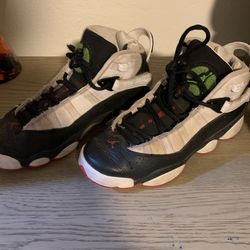 Jordan 6 Rings Size 6Y with box