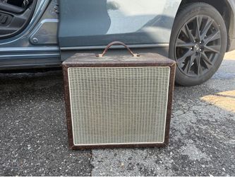 Rebuilt fender tube amp