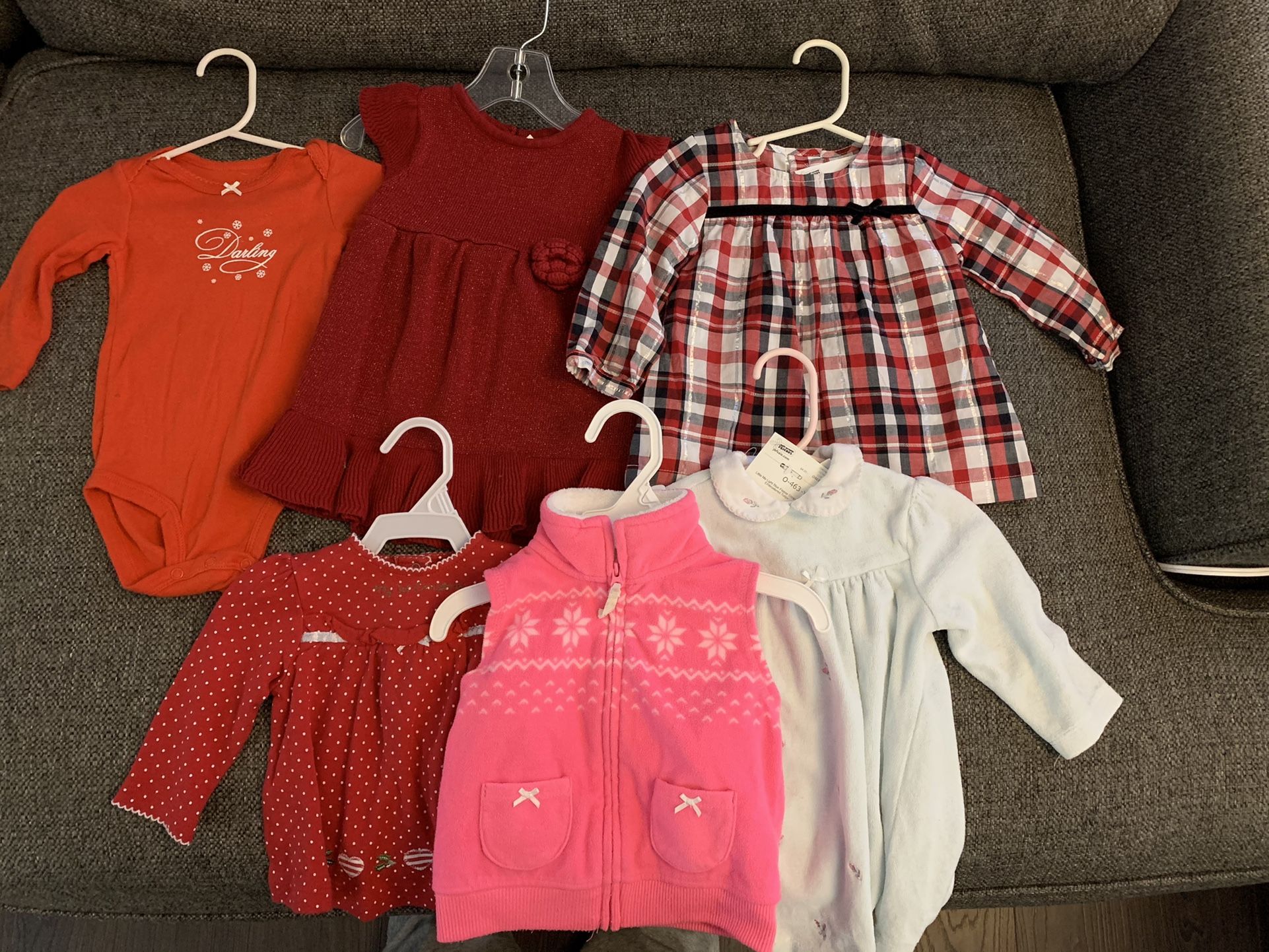 Baby Girl Size 9M Clothing Items