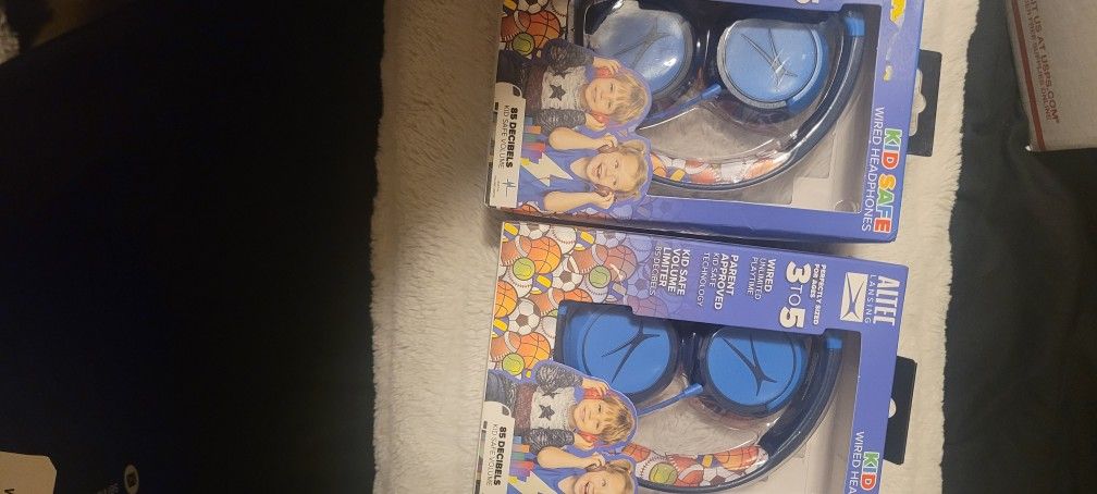 Sport Print Kids 2 In 1 Headphones