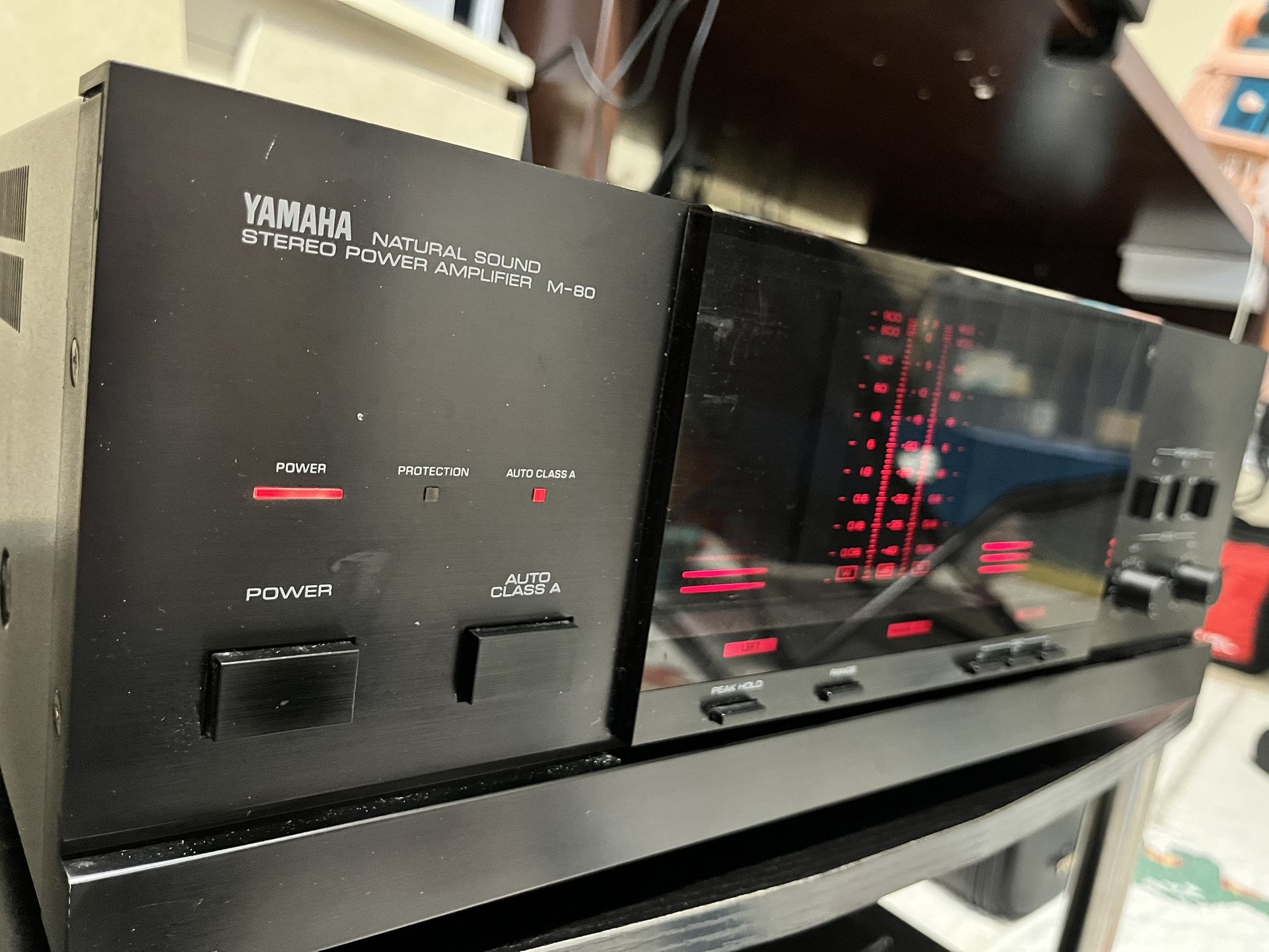 Yamaha M-80 Natural Sound Stereo Power Amplifier (1984-85)