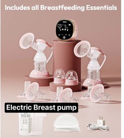 Electric breast pump