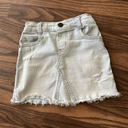 Girls Jean Skirt 