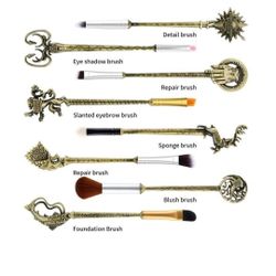 Game of Thrones-Themed Makeup Brush Set 8 pcs set 