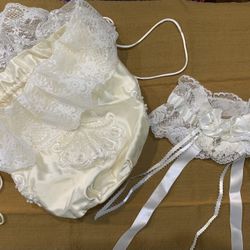 Bridal Keepsake Money Pouch & Garter Set