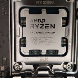 AMD Ryzen 7800x3D 