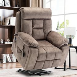 Brand New Massage Recliner Chair with Heat, Electric Power Lift Recliner Chair with Hidden Cup Holder