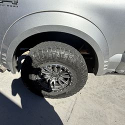 287/70/17 And Fuel Rebel Rims 