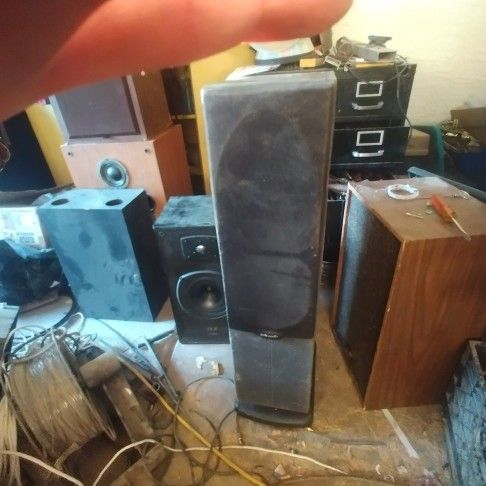 Pair Of Polk Floor Standing Speakers