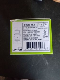 Leviton IPS15-1LZ Occupancy Sensor Switch (pack of 10)
