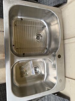 Double Basin Stainless Steel Kitchen Sink