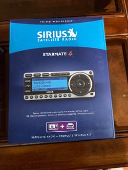 Sirius Starmate 4 Satellite Radio Vehicle Kit