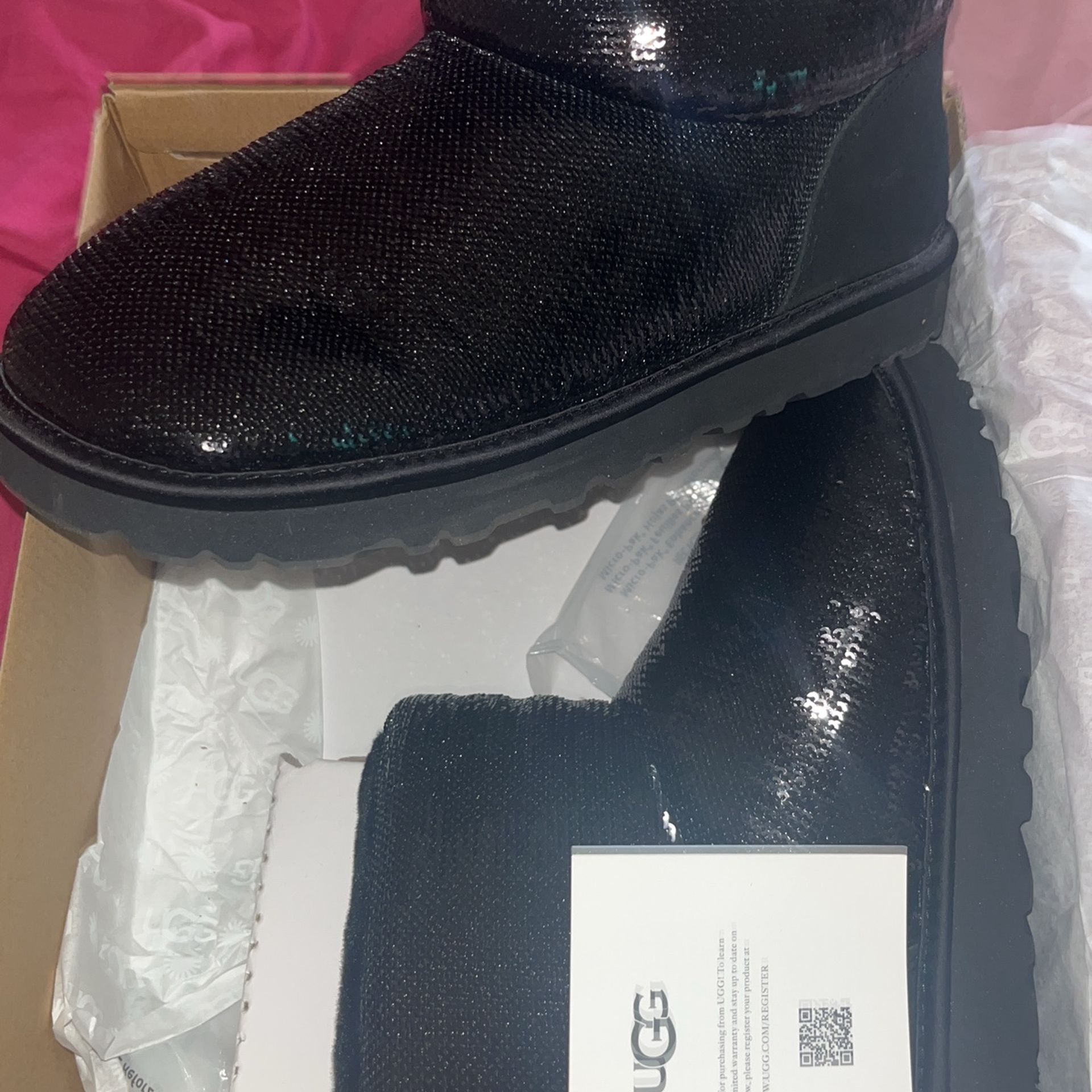 UGG CLASIC MINI MIRROR BALL