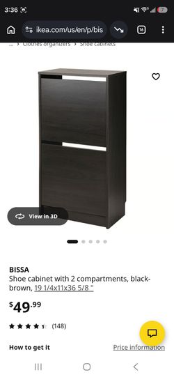 Shoe cabinets