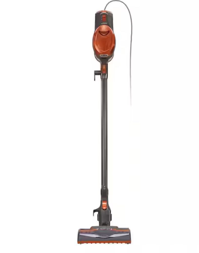 Shark Rocket Bagless Corded Stick Vacuum for Hard Floors and Area Rugs with Powerful Pet Hair Pickup in Orange