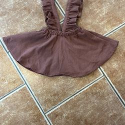 SHEIN Mauve Ruffle Jumper Dress