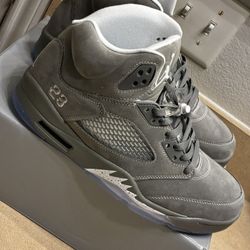 Air Jordan 5 Retro Wolf Grey 