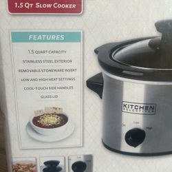 Kitchen Selectives 1.5 Qt Slow Cooker