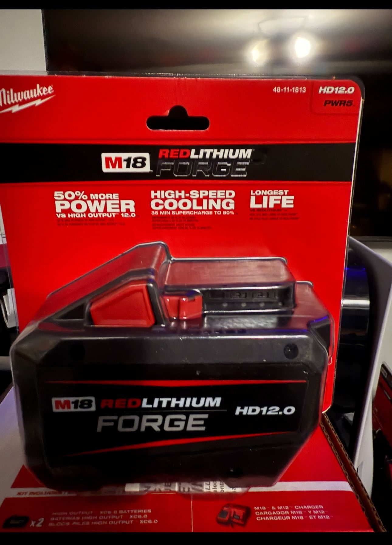 M18 18V Lithium-Ion REDLITHIUM FORGE HD 12.0 Ah Battery Pack