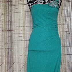 Teal Dress