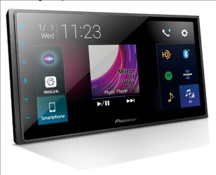 Pioneer DMH-2660NEX 6.8" Capacitive Touchscreen, Double Din – Wired Apple CarPlay & Android Auto, Amazon Alexa, Bluetooth, Backup Camera, FLAC, HD Rad