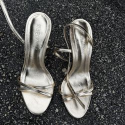 Gold Steve Madden Heels 
