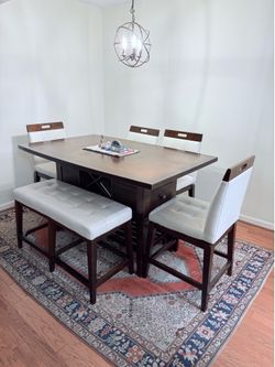Beautiful solid  wood dining table