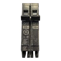 GE 20-amp 2 -Pole Standard trip Circuit Breaker
