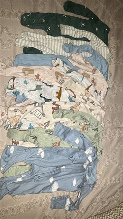 Newborn baby boy pijamas