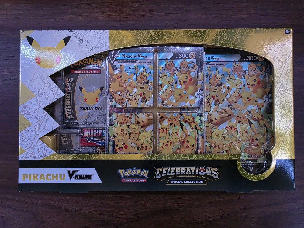 Pokemon Celebrstions Pikachu V Collection