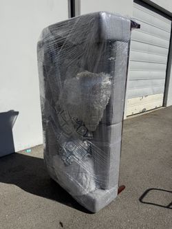 Gray Upholstered Sofa
