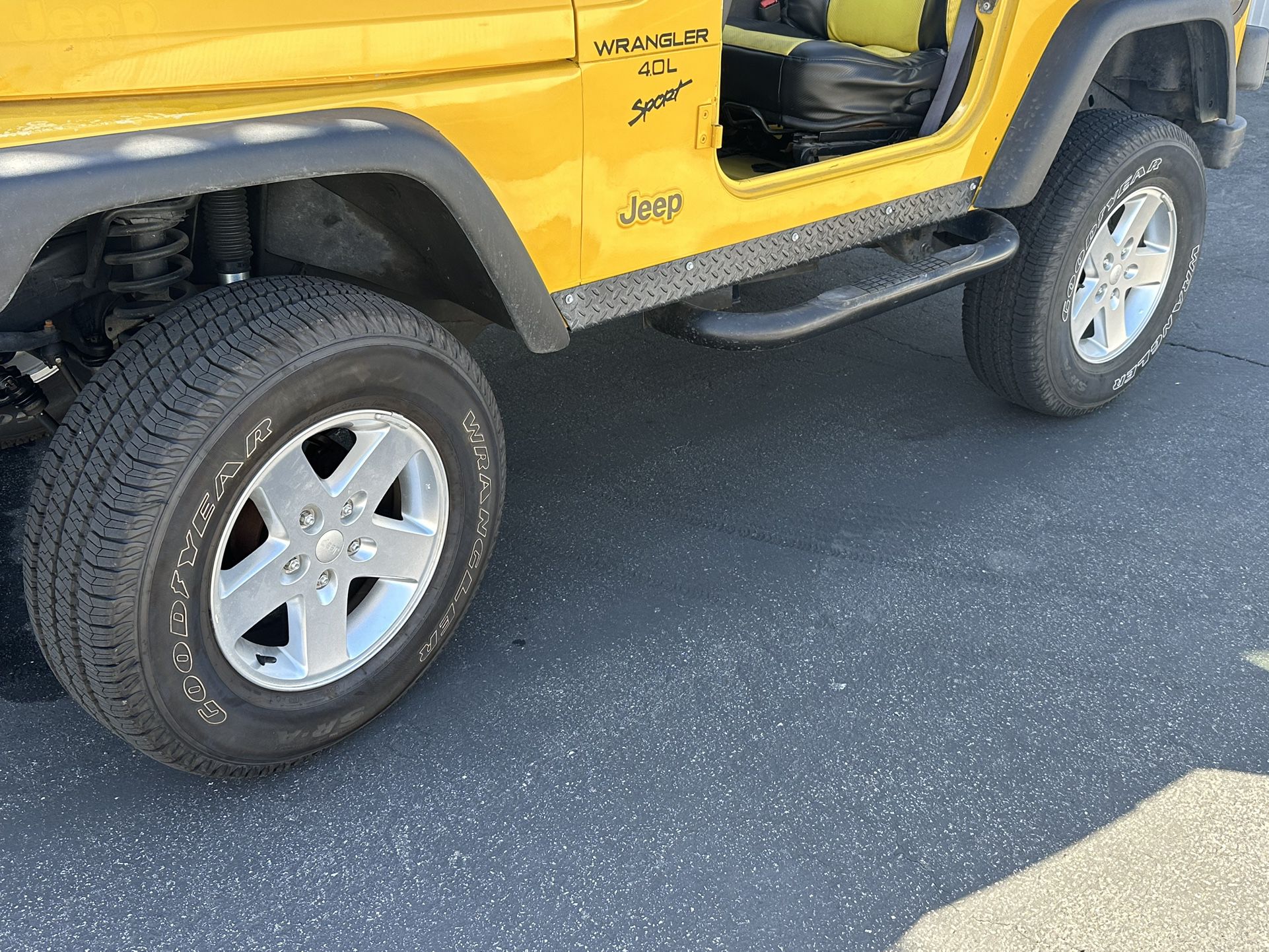 Jeep wheels TJ 
