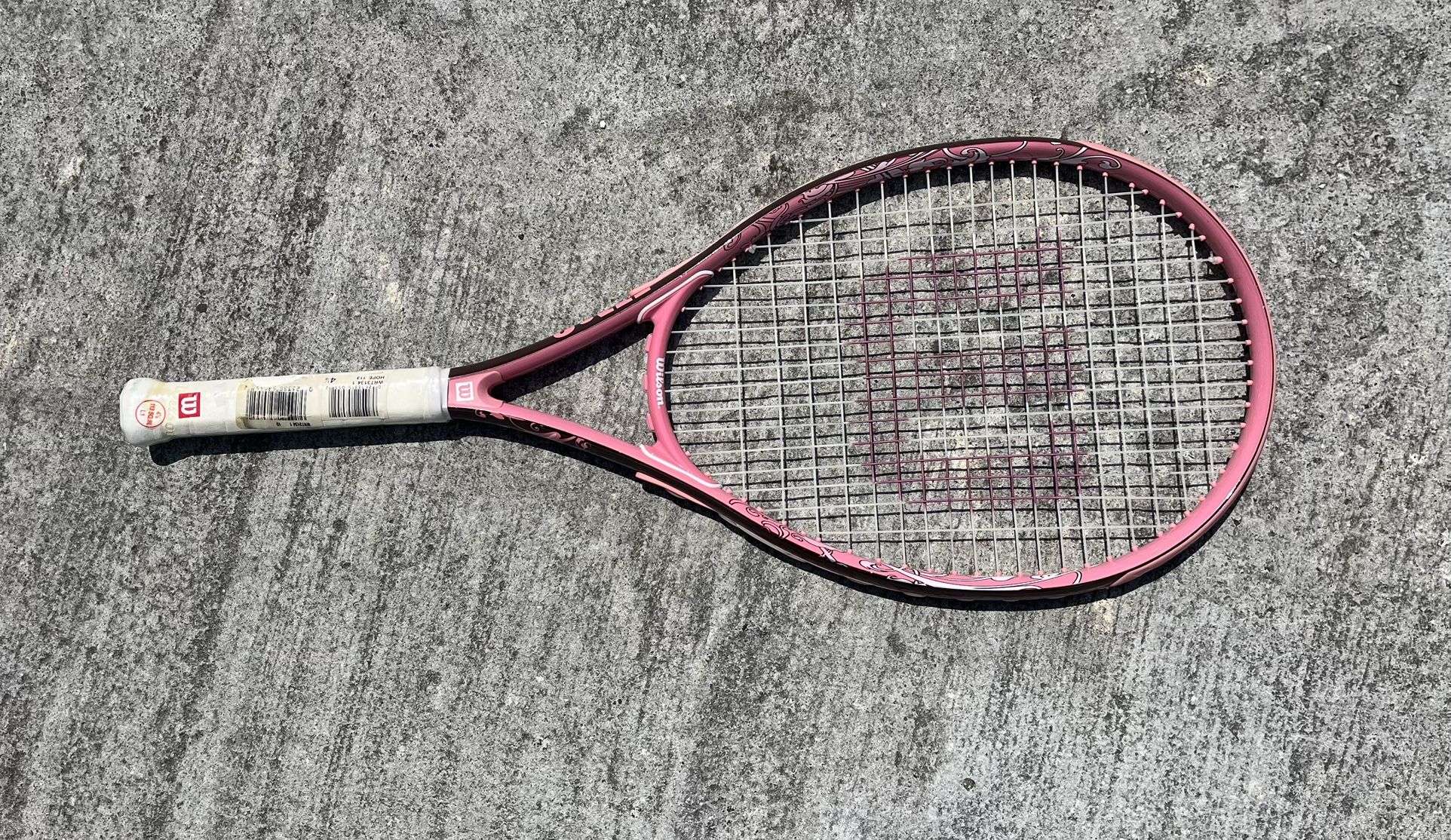 Wilson Hope 113 Pink Tennis Racket With Case