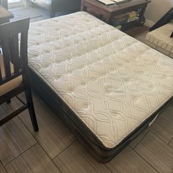 Queen Sized Mattress With Frame