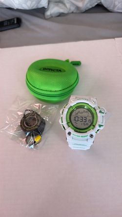 Invicta Racing Activa Digital Watch White Green
