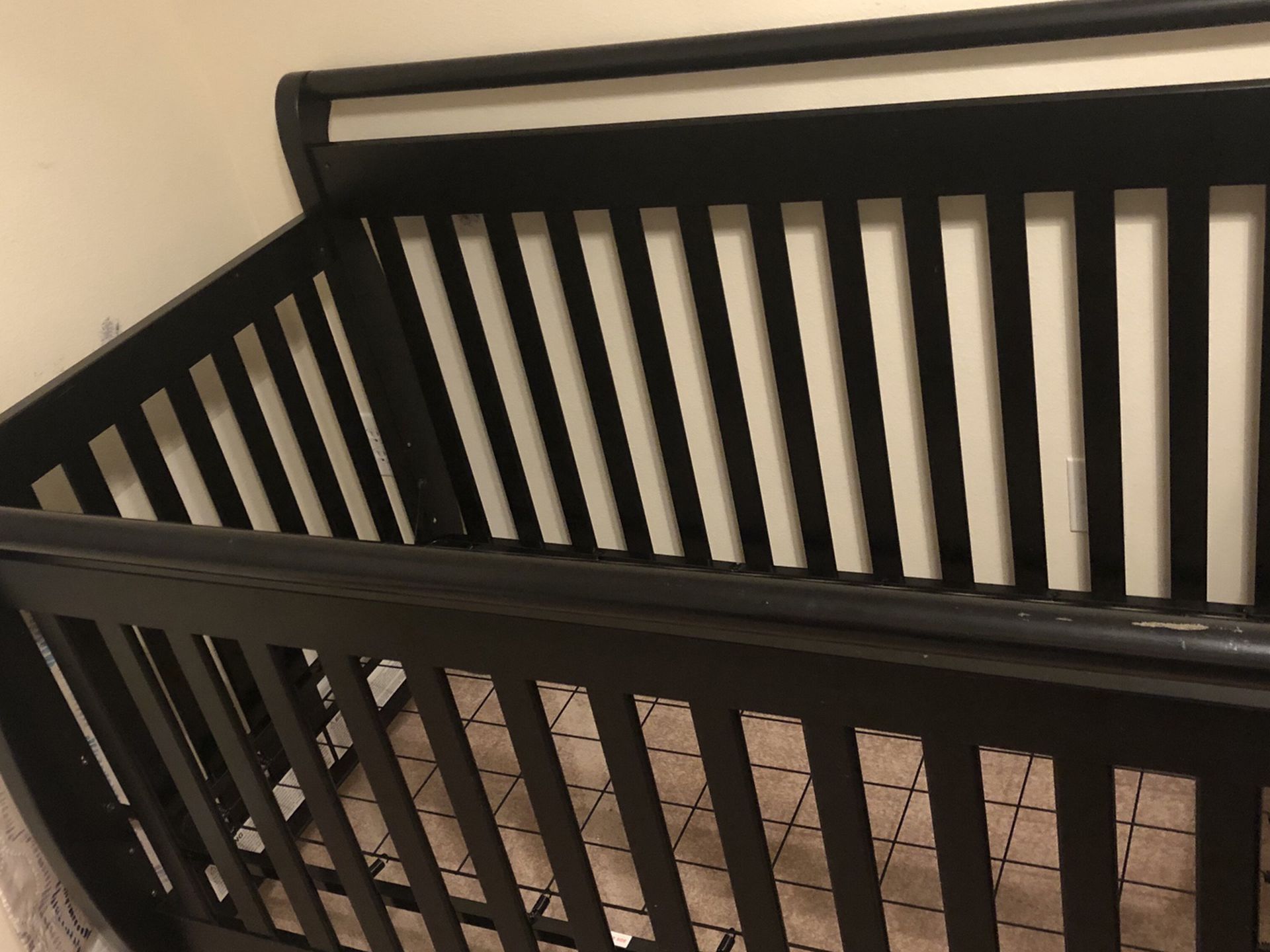 Crib/changing Table/ And Small Dresser