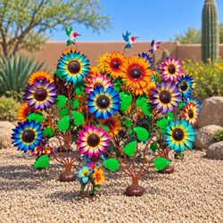 Brighten Your Yard with Unique Metal Art From Shed Gal!