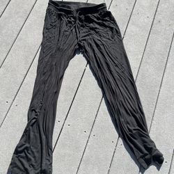 womens black lounger pants s/m