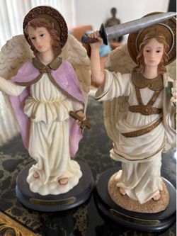 Angel statue set of 7