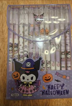 Kuromi 12 piece pens