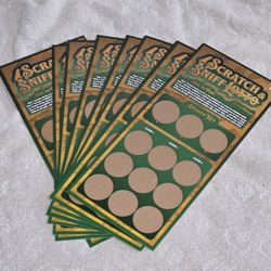 MSCHF Scratch and Sniff Lottery Lotto Ticket